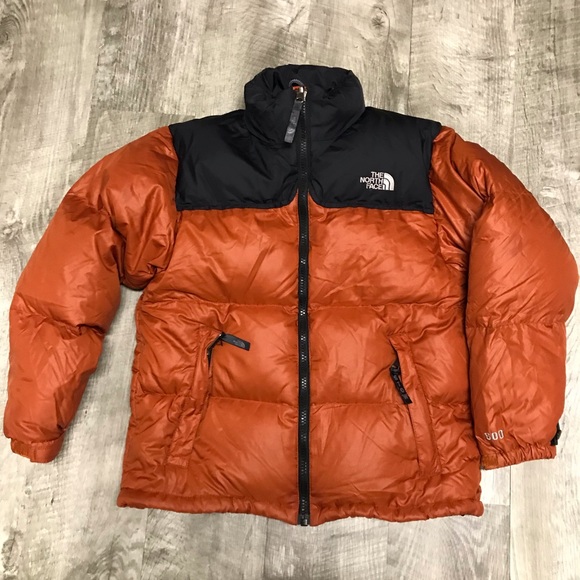 north face 700 orange